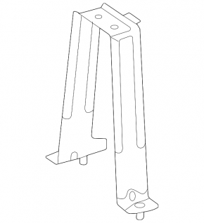 Rear underbody protection bracket Mercedes W167 GLE 350 20-26