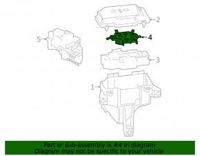 Relay pressure cover under the hood left Mercedes GLC 16-22