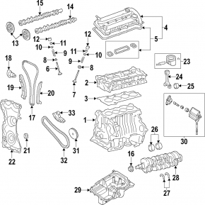 Camshaft Exhaust Ford Focus mk3 11-18 2.0