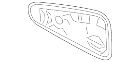 Door panel inner front right VW Taos 22-25