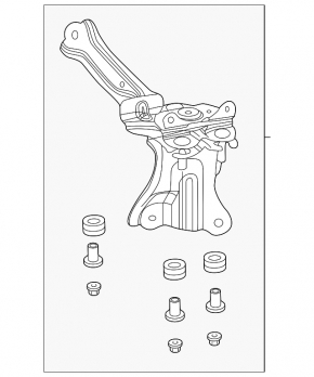 ABS Bracket ABS Lexus UX200 19-