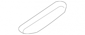 Front wing molding chrome Mitsubishi Outlander Sport ASX 10- chrome