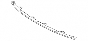 Front Bumper Lip Lexus Hs250h 10-12 Scratches