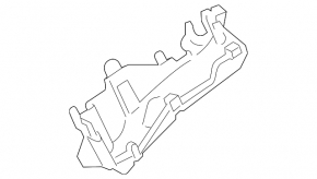 Lexus Hs250h 10-12 Underhood Fuse Box Housing