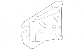 Right rear power steering mount for Nissan Murano z51 09-14