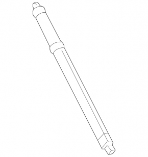 Electric tailgate shock absorber for left Nissan Pathfinder 13-17