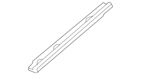 Left hood-wing seal for Mazda CX-3 16-21