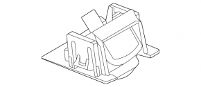 Rear view camera Mazda CX-30 20- with bracket