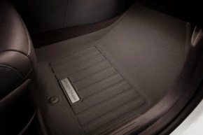 Set of floor mats for Kia Sportage 23-26, black rubber