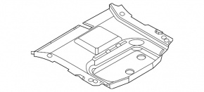 Ford Mustang Mach-E 21-23 Trunk Tray Flooring Black