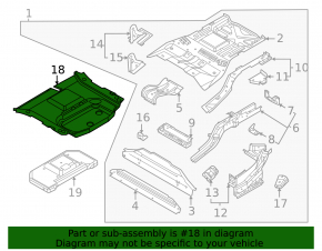 Ford Mustang Mach-E 21-23 Trunk Tray Flooring Black
