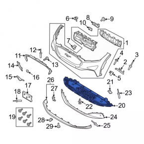 Ford Mustang Mach-E 21-24 Front Bumper Guard