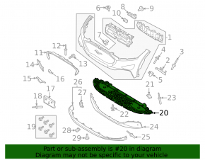 Ford Mustang Mach-E 21-24 Front Bumper Guard