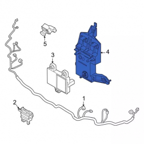 Bracket for cruise radar Ford Bronco Sport 21-25