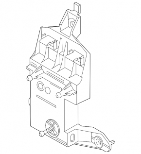 Bracket for cruise radar Ford Bronco Sport 21-25