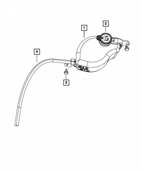Expansion tank cooling Dodge Journey 11- 3.6 without cap