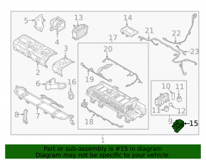 Kia Niro Battery Fuse Box 17-22 HEV
