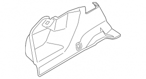 Arch trim left BMW 5 F10 11-16