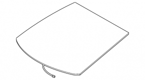 Windshield Toyota Prius 30 10-15 under projection, chips