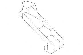 Front bumper mount right Subaru Impreza 24-26
