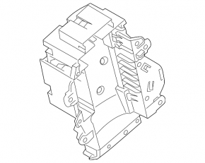 Bracket of the fuse box of the trunk BMW X3 G01 18-21