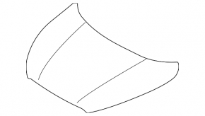 Naked hood Hyundai Elantra UD 11-16