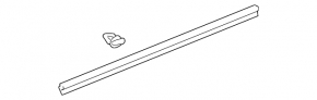 Front right door seal Lexus Hs250h 10-12 lower