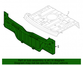 Kia K5 21-24 rear panel