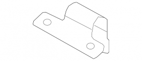 Trunk door hinge right Hyundai Veloster 12-17