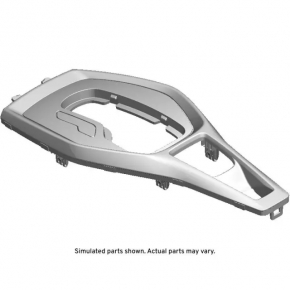 Chevrolet Camaro Shifter Pad 16 - Chrome, Blown Chrome