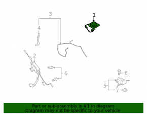 Subaru Outback 10-14 Antenna