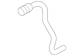 Cooling system hose Audi A4 B9 17- 2.0T