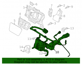 Kia Niro 23-26 EV charging port with cable