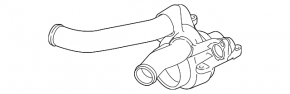 Thermostat housing Porsche Cayenne 958 11-17 4.8 Turbo