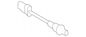Lambda probe 2 Mercedes GLC 300 20-22