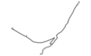 Ford Ecosport windshield washer hose 18-22