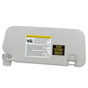 Left visor Ford Escape MK4 23 - black, without hook, for backlight