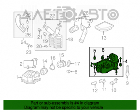 Honda Civic 4D 06-09 Air Filter Housing