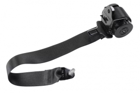 Seat belt rear left Chevrolet Cruze 11-16 black