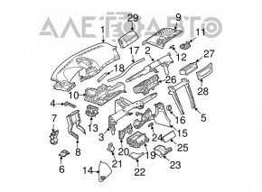 Mercedes W211 passenger footrest