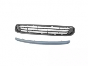 Fiat 500L 14-17 Lounge Front Bumper Upper Grille with Molding