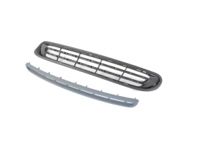 Fiat 500L 14-17 Lounge Front Bumper Upper Grille with Molding