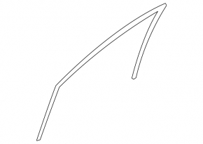Glass seal front right Nissan Leaf 11-12
