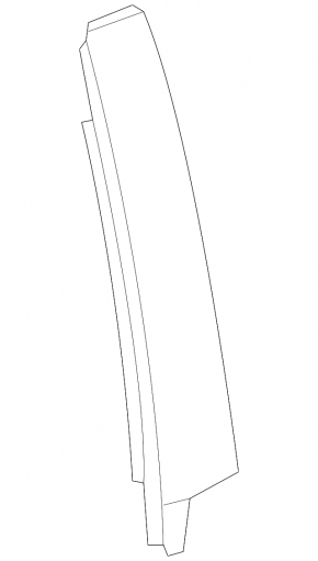 Door trim, side, front, right, rear, Chevrolet Equinox EV 24-26