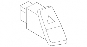 Hazard Light Button Audi A4 B8 13-16
