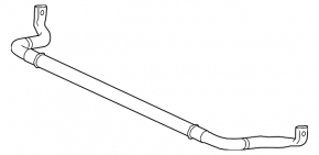 Front stabilizer Porsche Cayenne 958 11-17 37mm, rust