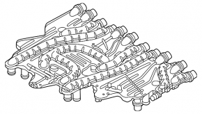 Audi e-tron GT 22-24 Coolant Distributor