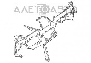 Under-torpedo pipe reinforcement Mercedes W167 GLE 350 450 20-23