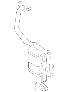 EGR valve cooler for Subaru Outback 15-19