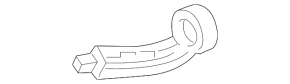 Bracket of the inlet pipe with a catalytic converter Toyota Venza 21- front
